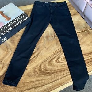 AG black skinny jeans with stretch